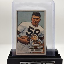 1951 Bowman Mac Speedie VG+ Cleveland Browns #3