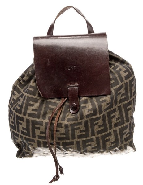 Fendi Zucca FF Backpack Style Bag