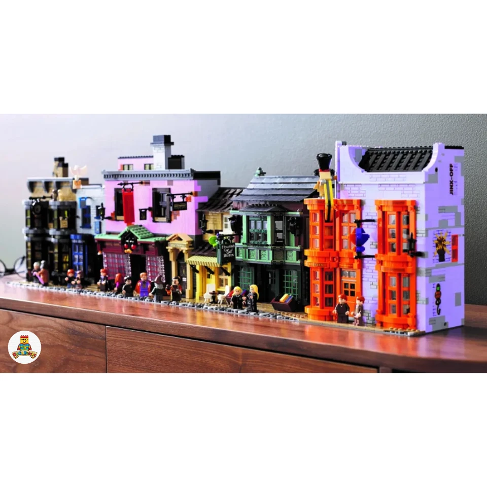 NUOVO Diagon Alley 5544 Pezzi Harry Potter Modello Blocchi Costruzione Set - Immagine 2 di 4