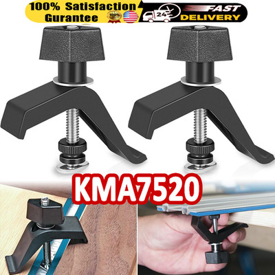 For Kreg Track Clamps Fit Accu-Cut Saw Guide Clamp Trak Mini Trak KMA7520 2 Pack