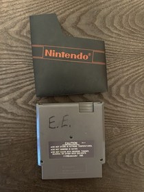 1985 Super Marion Bros Duck Hunt Nintendo NES Game w/ Nintendo Sleeve