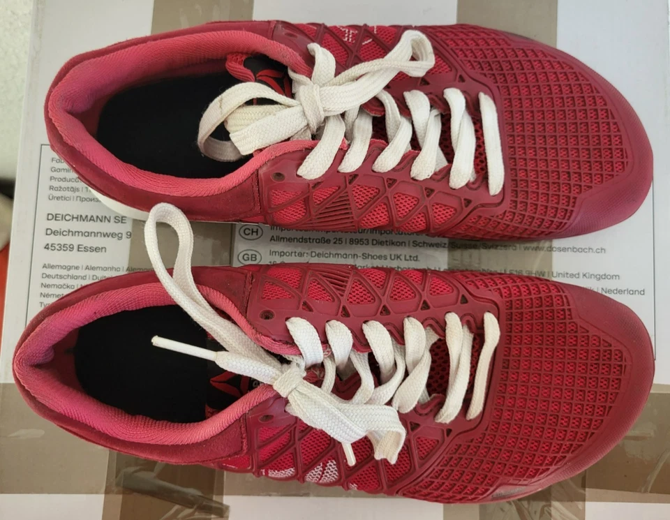 Reebok Crossfit Nano 4.0 CF74 Damen Sneaker Schuhe Sportschuhe Rot Gr. 38 - Bild 2 von 4