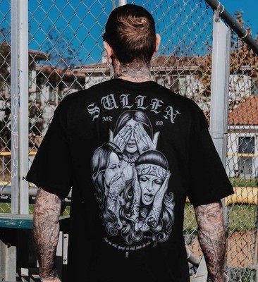 SULLEN CLOTHING NO EVIL TATTOO ART STANDARD T-SHIRT