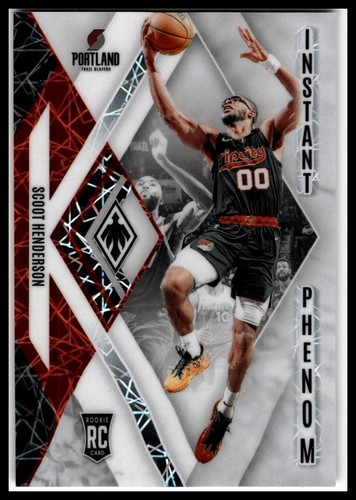 Scoot Henderson 2023-24 Phoenix #10 White Lazer /150 Instant Phenom SP Rookie RC