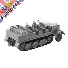 1:72 Scale WWII German Sd.Kfz.7 Half-Track Military Vehicle Unassembled Kits B