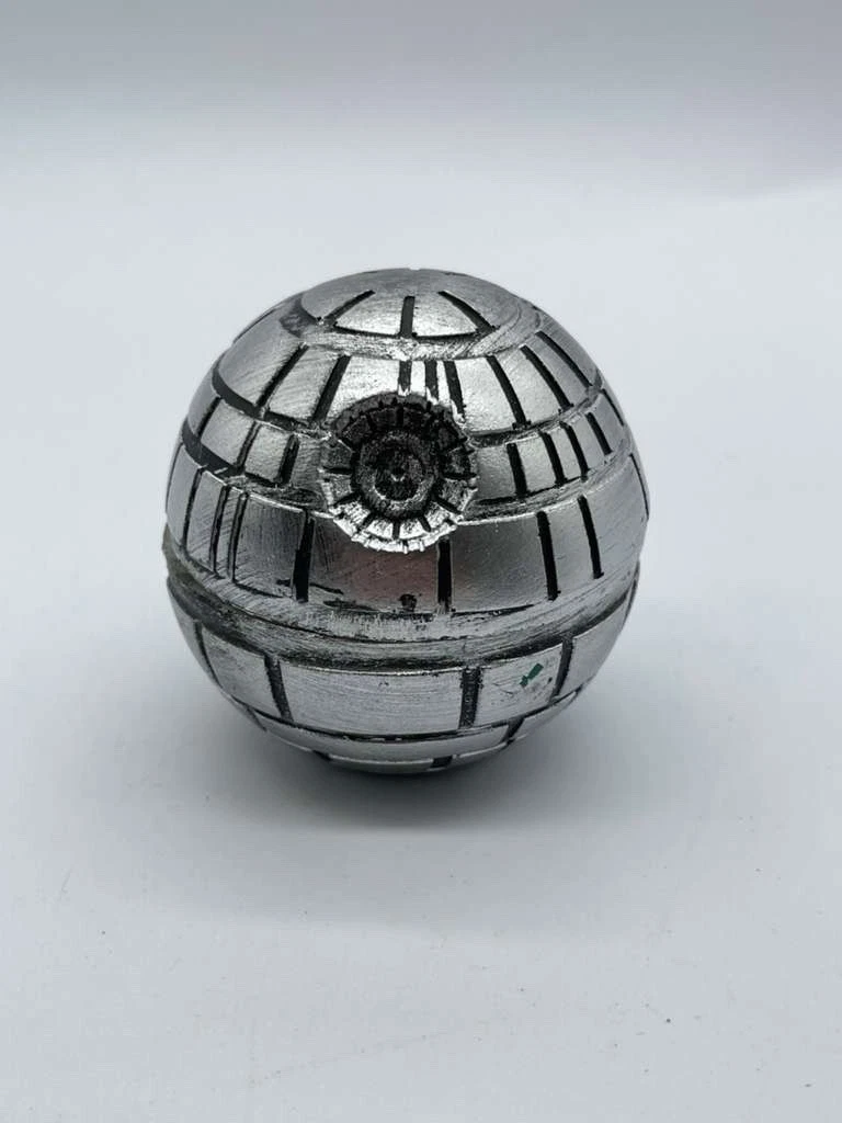 Death Star resin and Metal Herb Grinder Star Wars Theme Grinder Spices Crusher
