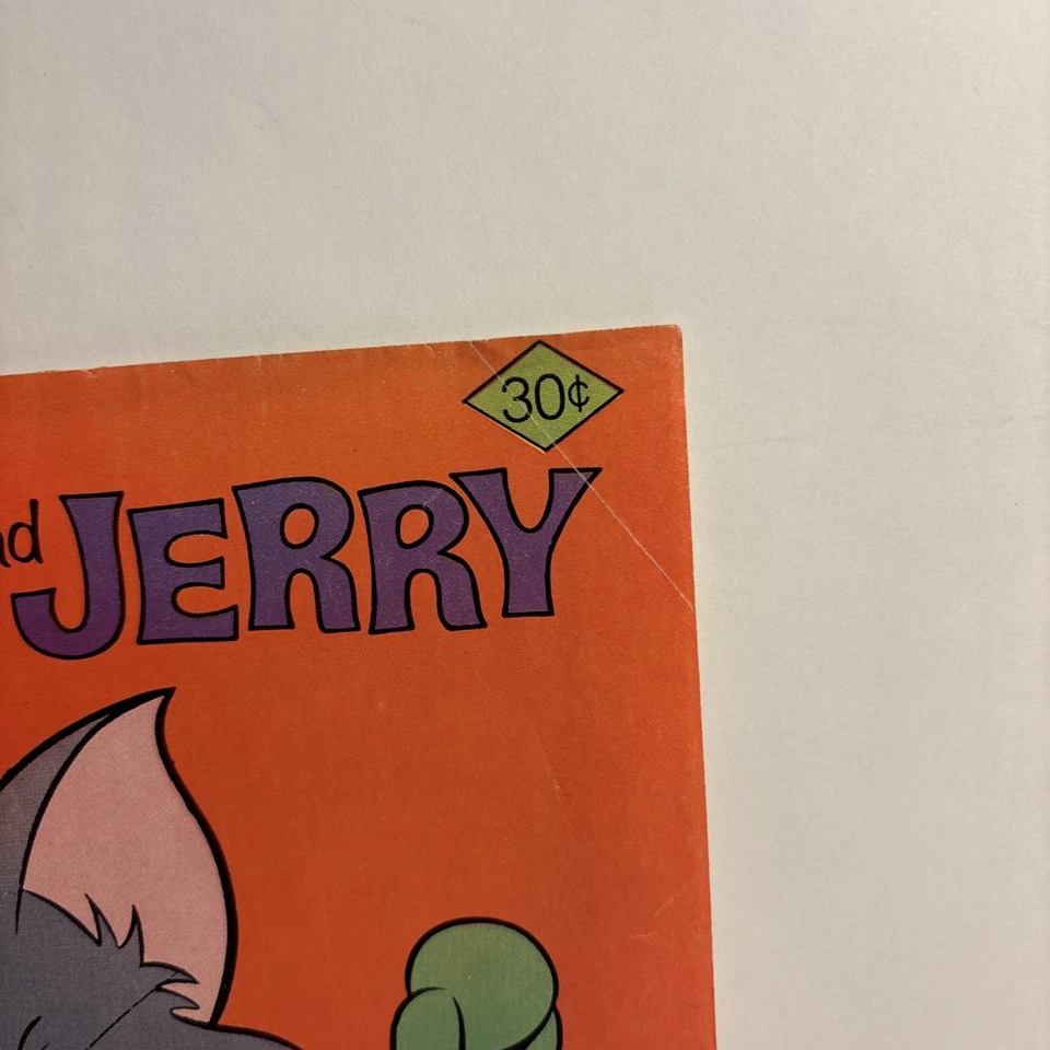 Cómic de Tom y Jerry 1977 n.º de agosto 297 cómics de Whitman muy finos originales Foto 2 de 4