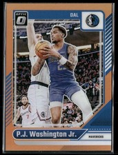 2024-25 Donruss Optic #74 P.J. Washington Jr. Orange #/175