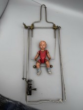VTG Bokuno Tomodachi Windup Boy Acrobat Trapeze Toy Japan Mechanism Kid