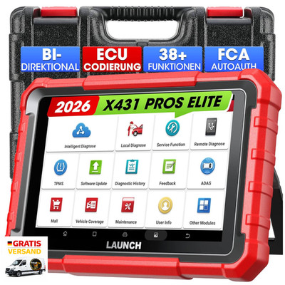 OBD2 Diagnosegerät LAUNCH X431 PROS Elite CAN FD DoIP FCA