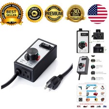 AC Motor Speed Controller for Brushed Motors - 120V 15A Fan Speed Controller ...
