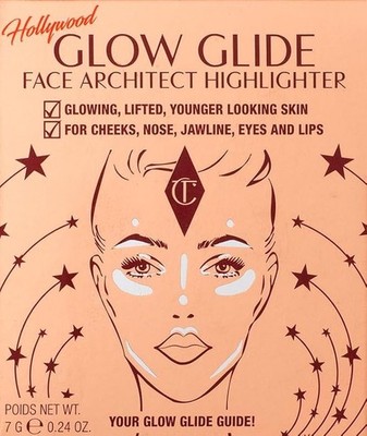 Charlotte Tilbury Hollywood Glow Glide Highlighter Pillow Talk .24oz/7g NEW