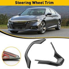 Carbon Fiber For 2018-2022 Honda Accord Car Steering Wheel Cover Non-slip Oxilam Carbon Fiber For 2018-2022 Honda Accord Car Steering Wheel Cover Non-slip Oxilam