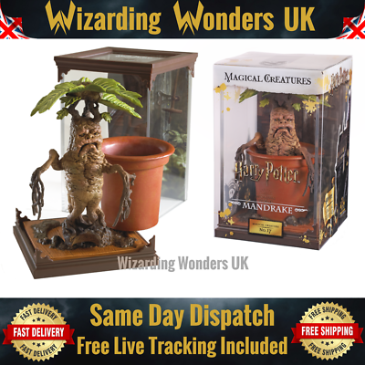 Harry Potter Magical Creatures Mandrake Plant Figurine Noble
