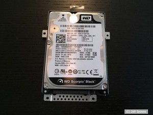 Dell Latitude E5510 Ersatzteil: Festplatte 0W94DJ 250GB, 7200RPM, SATA + Rahmen