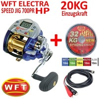 Wft Electra Pro 700PR Hp Elektrorolle Multirolle Inkl. Schnur480M 32KG 0,22Mm