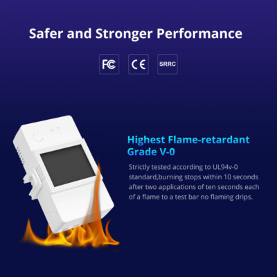 Sonoff Pow R2 15A Wifi Smart Switch With Smart Home Energy Consumption Monitor 6920075733259 - Foto 8