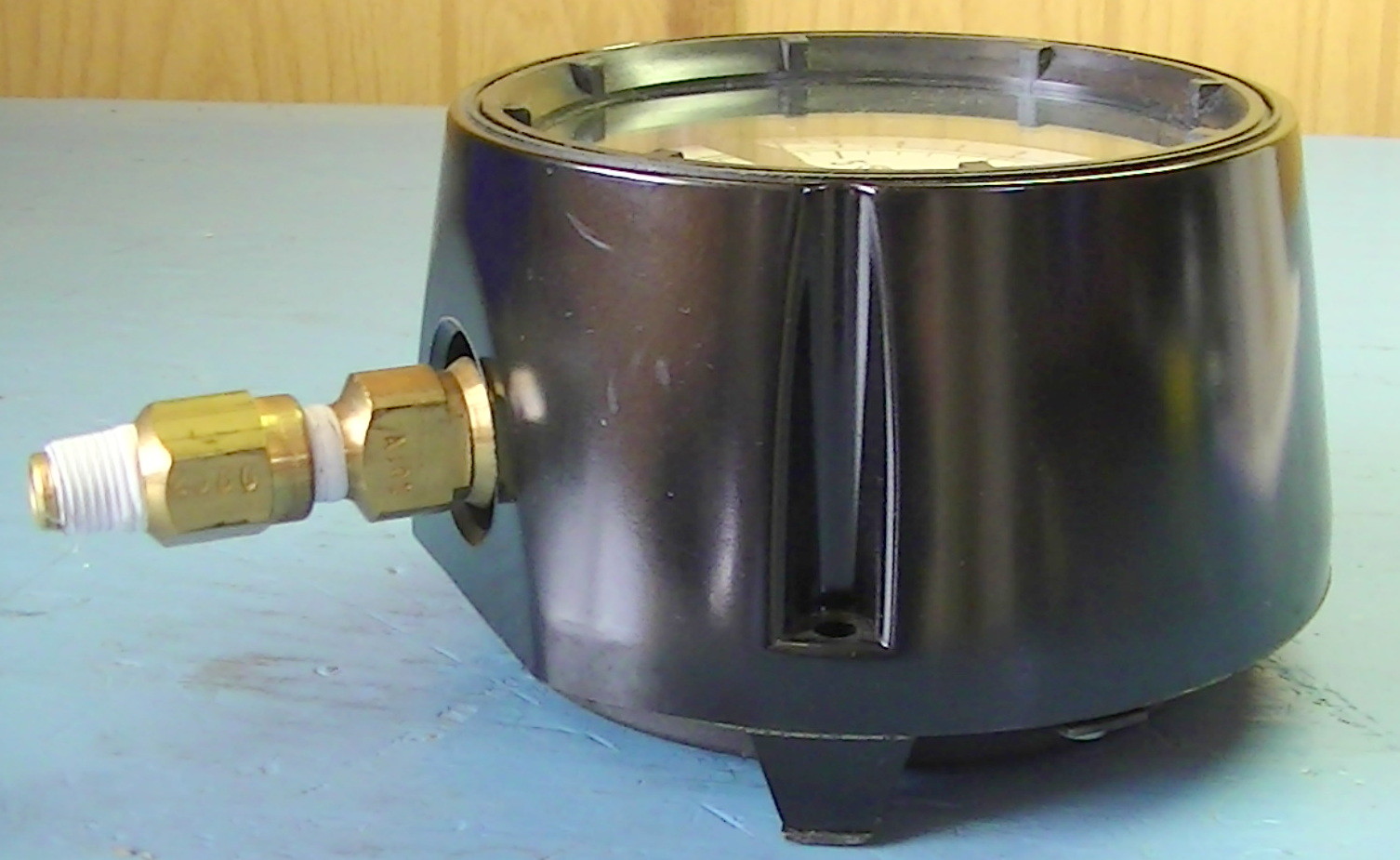 ASHCROFT LOWPRESSURE BRASS BELLOWS GAUGE 0 TO 30" 4 1/2 INCH FACE eBay