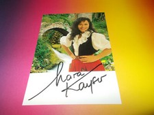 Mara Kayser Schlager signed signiert autograph Autogramm auf Autogrammkarte