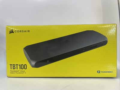 Corsair TBT100 - Thunderbolt  3 Dock   85W charging, Dual 4k Grey 2x HDMI Output