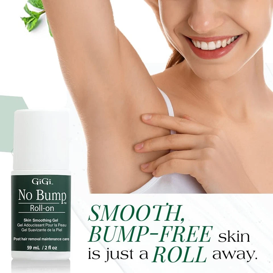 Gel exfoliante suave suavizante GiGi No Bump Roll On Skin post cera después del afeitado Foto 3 de 4