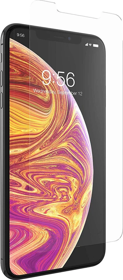 ZAGG InvisibleShield HD Vidrio Templado + Protector de Pantalla para iPhone XS Max Transparente Foto 2 de 4