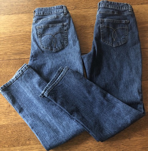 2 - Pair Westport Denim Jeans Womens 4 