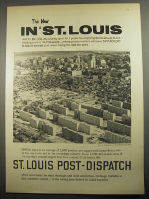 1956 St. Louis Post-Dispatch Newspaper Ad - In the new St. Louis | eBay