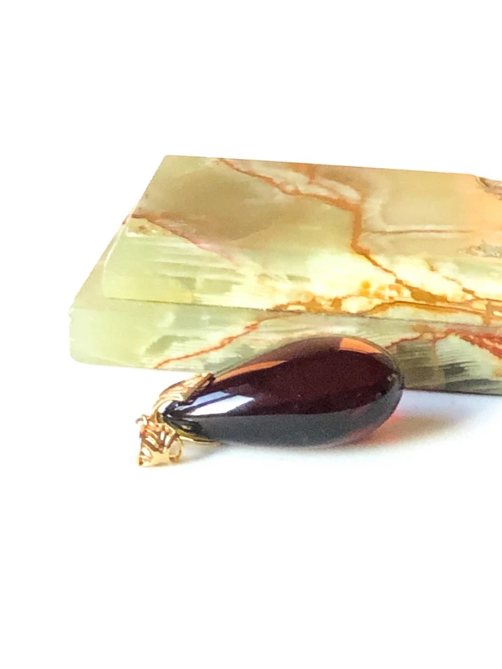 Colgante ámbar báltico natural Foto 2 de 4