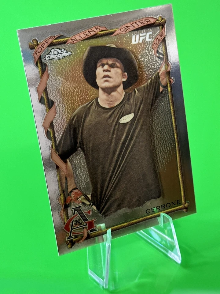 💥💥2024 Topps Chrome UFC The World's Champions #AAG-13 Donald Cerrone!💥💥 - Image 3 of 4
