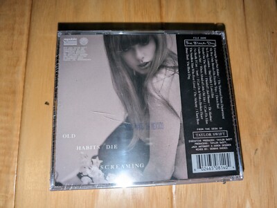 Taylor Swift TTPD Deluxe CD Black Dog Bonus Collectors