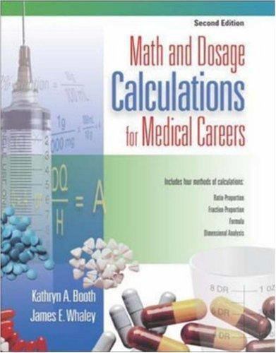 Math and Dosage Calculations for Medical Careers with Student CD-ROM ...