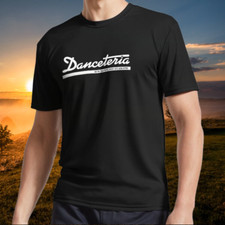 Nuovo articolo Danceteria - T-shirt bianca logo attivo divertente americana taglia dalla S alla 5XL