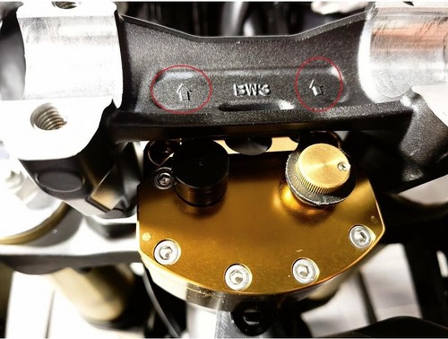 Steering Damper Stabilizer Reversed Safety For YAMAHA TENERE 700 XTZ700/RALLY - Foto 3 di 18