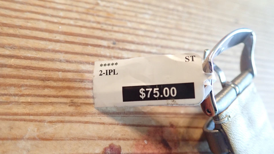 Philip Stein 2-IBL Gris con Acento Satinado 20mm Cuero Dos Piezas Correa de Reloj de Pulsera Foto 4 de 4