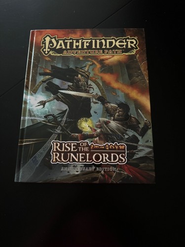 Paizo Pathfinder Rise of the Runelords (Anniversary Ed) Excellent BX 1109