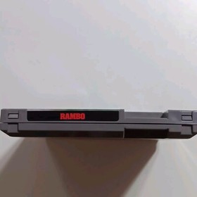 Rambo NES Authentic 1986 Tested And Working With Sleeve Original OWNER 
