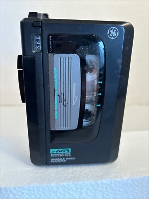 General Electric GE Tape Cassette Recorder AVR Model 3-5366A. Untested.
