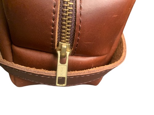 Jeep Wagoneer Leder Messing Dopp Kit Herren Reise Kulturbeutel Tasche von Rustico " - Bild 17 von 24