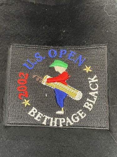 2002 US Open Bethpage Black GOLF Headcover Tiger Woods won that year! RARE! - Picture 2 of 9