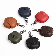 For Samsung Galaxy Buds 3 Pro/2 Pro/Buds FE/Live Luxury Leather Case  Keychain