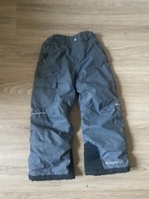 Columbia Omni Heat Kids Winter Snow Pants Size XS 6/7 Gray