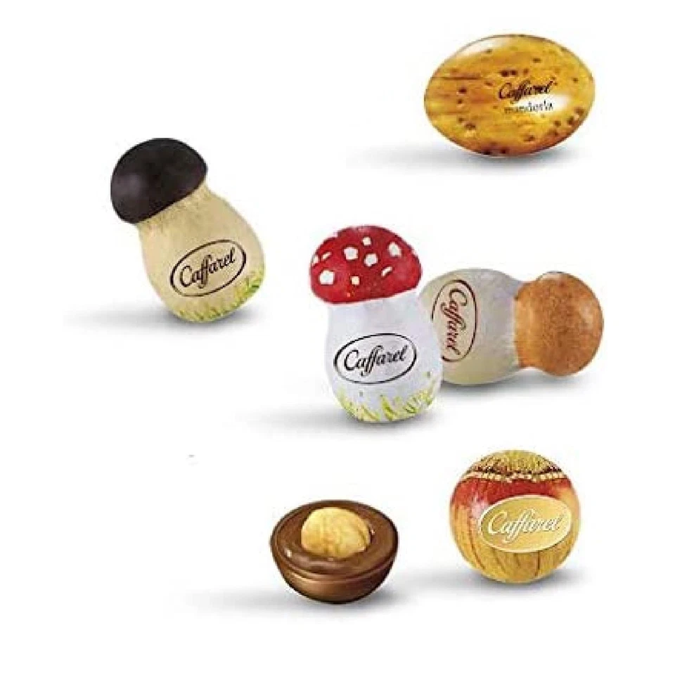 Praline Cioccolato Caffarel Misto Bosco Castagna Noce Nocciola Funghetto 500 g