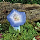 MINIATURE GARDEN "SEPTEMBER FLOWER BUD FAIRY - MORNING GLORY"  HEIGHT 1.5 INCHES