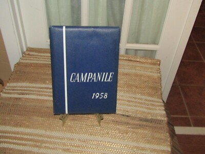1958 MT. ST. MARY'S HIGH SCHOOL YEARBOOK GRASS VALLEY CA  ''CAMPANILE''