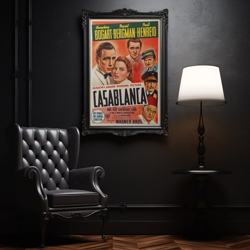 Casablanca – 1944 Australian One Sheet (Warner Brothers) | Unframed Poster - 第 6/11 張圖片