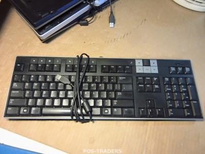 DELL U483D QWERTY USB Wired Desktop Computer Keyboard Tastatur Toetsenbord