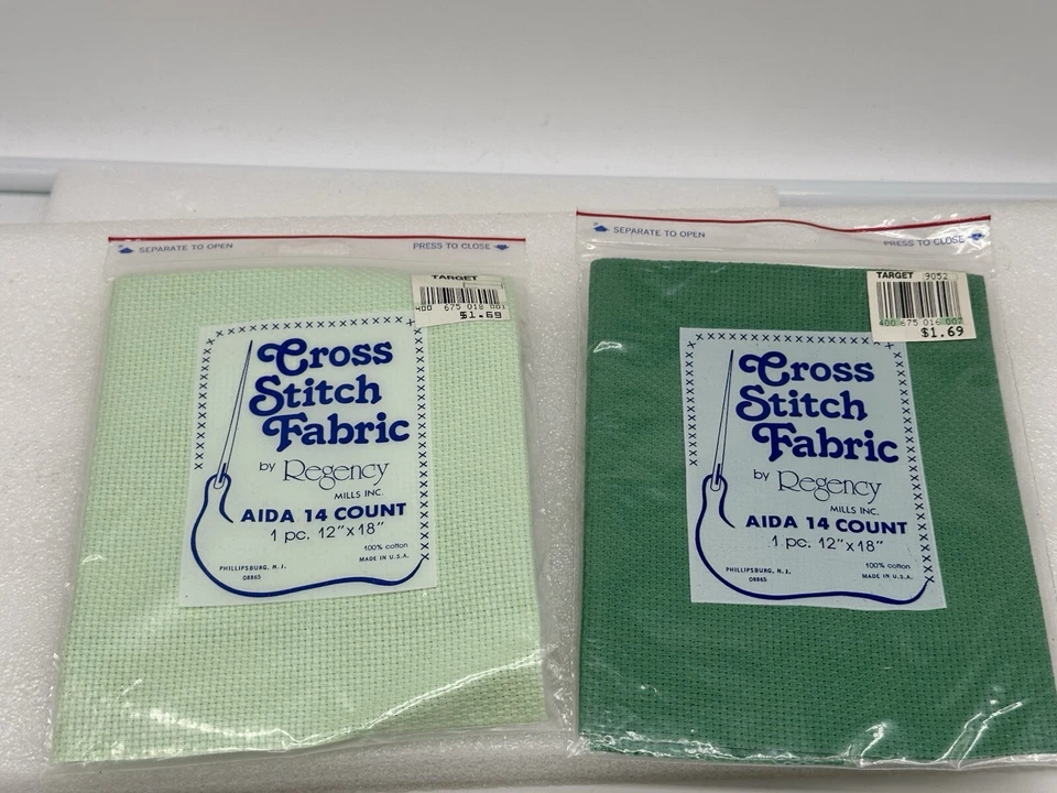 Vintage Embroidery And Cross Stitch Lot Fabric And 4" Hoops 7 Pieces - Image 2 of 4