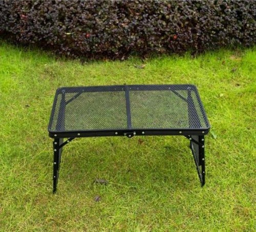 Mesa de Camping Plegable Aluminio Picnic Portátil Fiesta Barbacoa con Bolsa de Transporte DE - Imagen 7 de 11