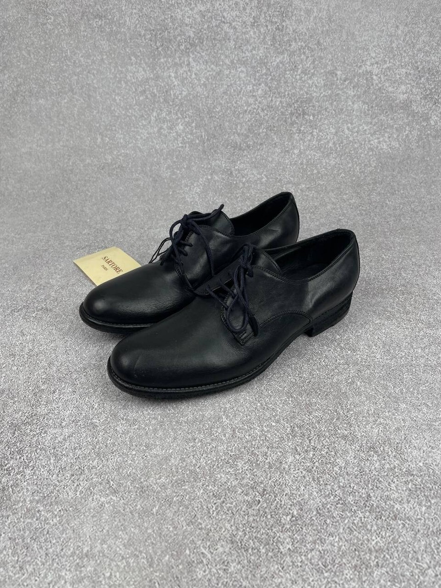 Sartore Avant Garde Black Leather Derby Womens Shoes Size 37 | eBay